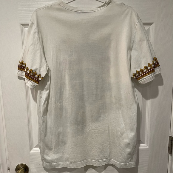 Dolce & Gabbana Cream Top with Artistic Motif - Picture 4 of 5
